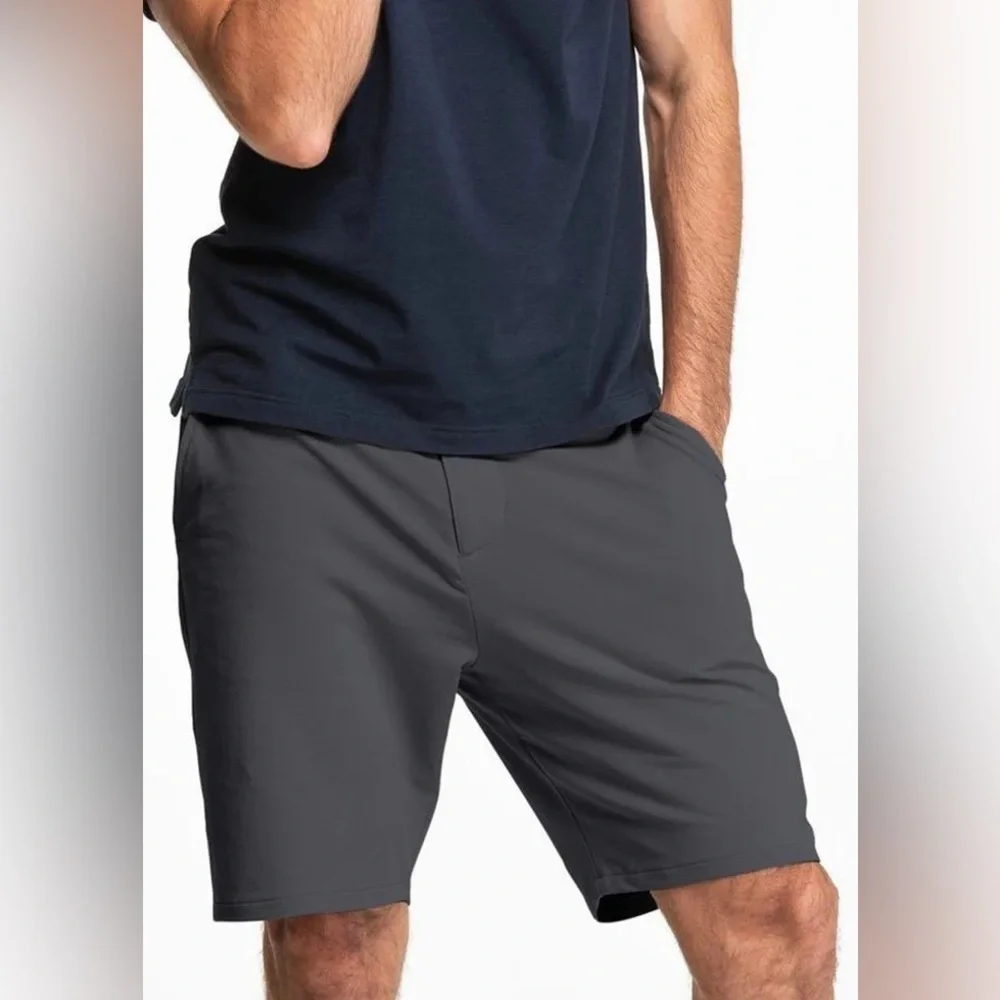 Swet Tailor Men's The Everyday Chino Short in Grey size 30